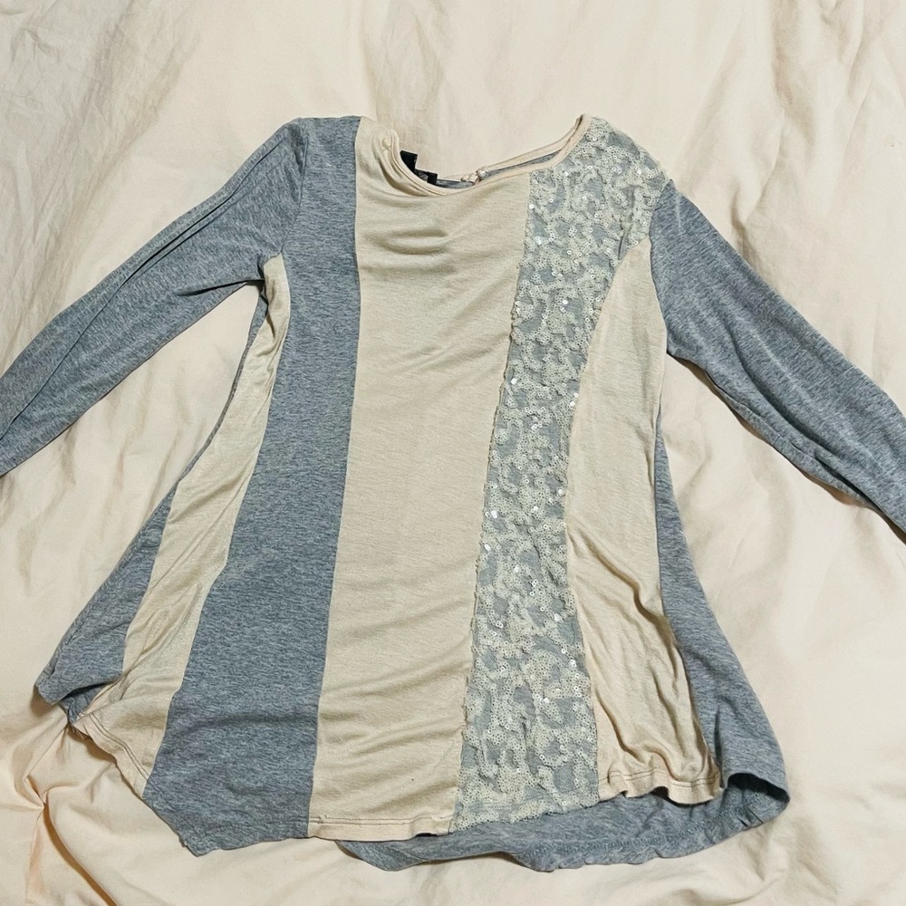 Cute Sequenced Girls Dress